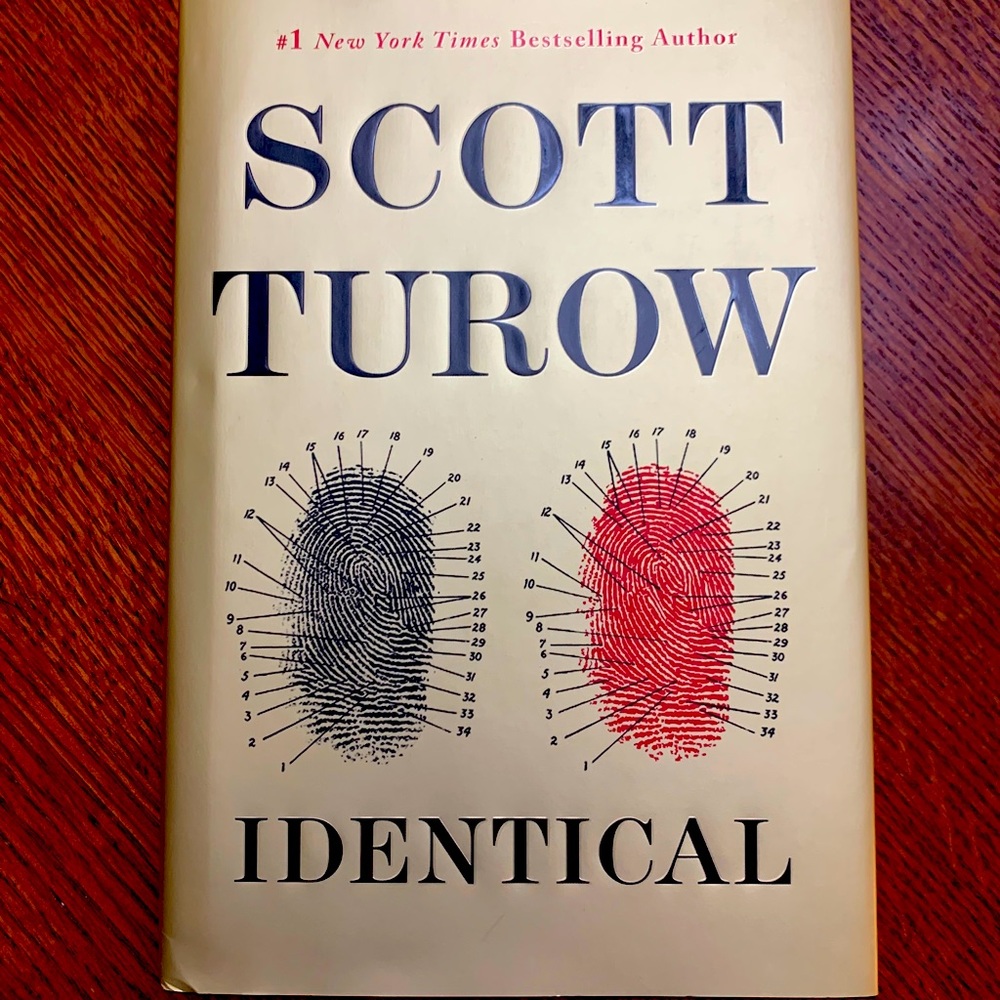 📖 Identical by Scott Turow 📖